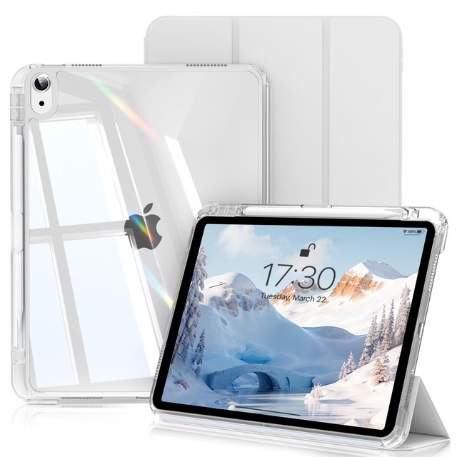 SQBEBS iPad 11世代 /10世代 ケース 分離式 11インチ2025/10.9インチ 2022カバー グレー