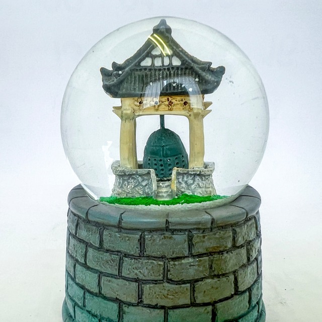 音だしスノーグローブ　釣鐘堂　ロータリーヒロ　Sound Snow Ball Temple