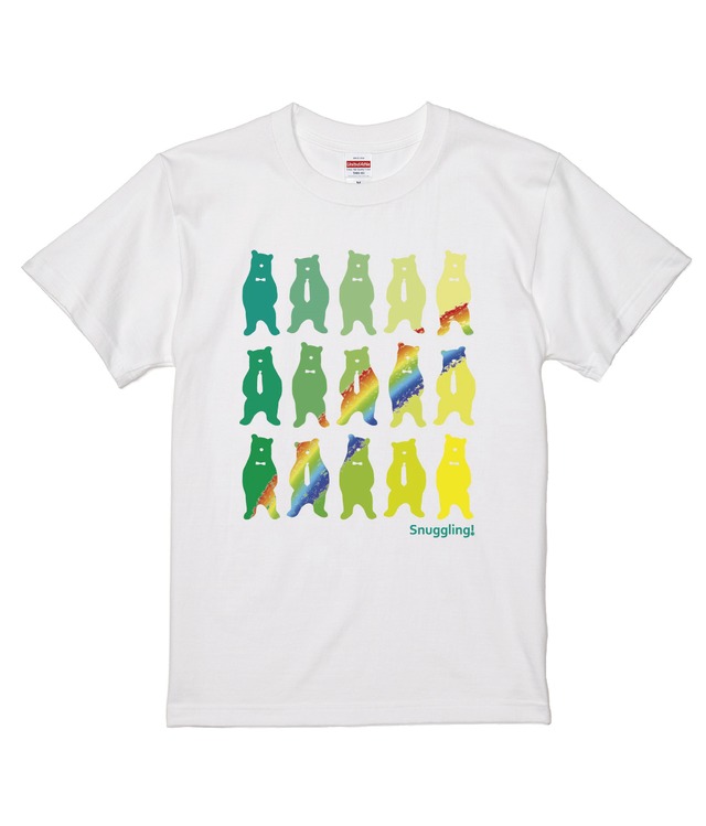 クマノグラム　マルチカラー　Tシャツ　