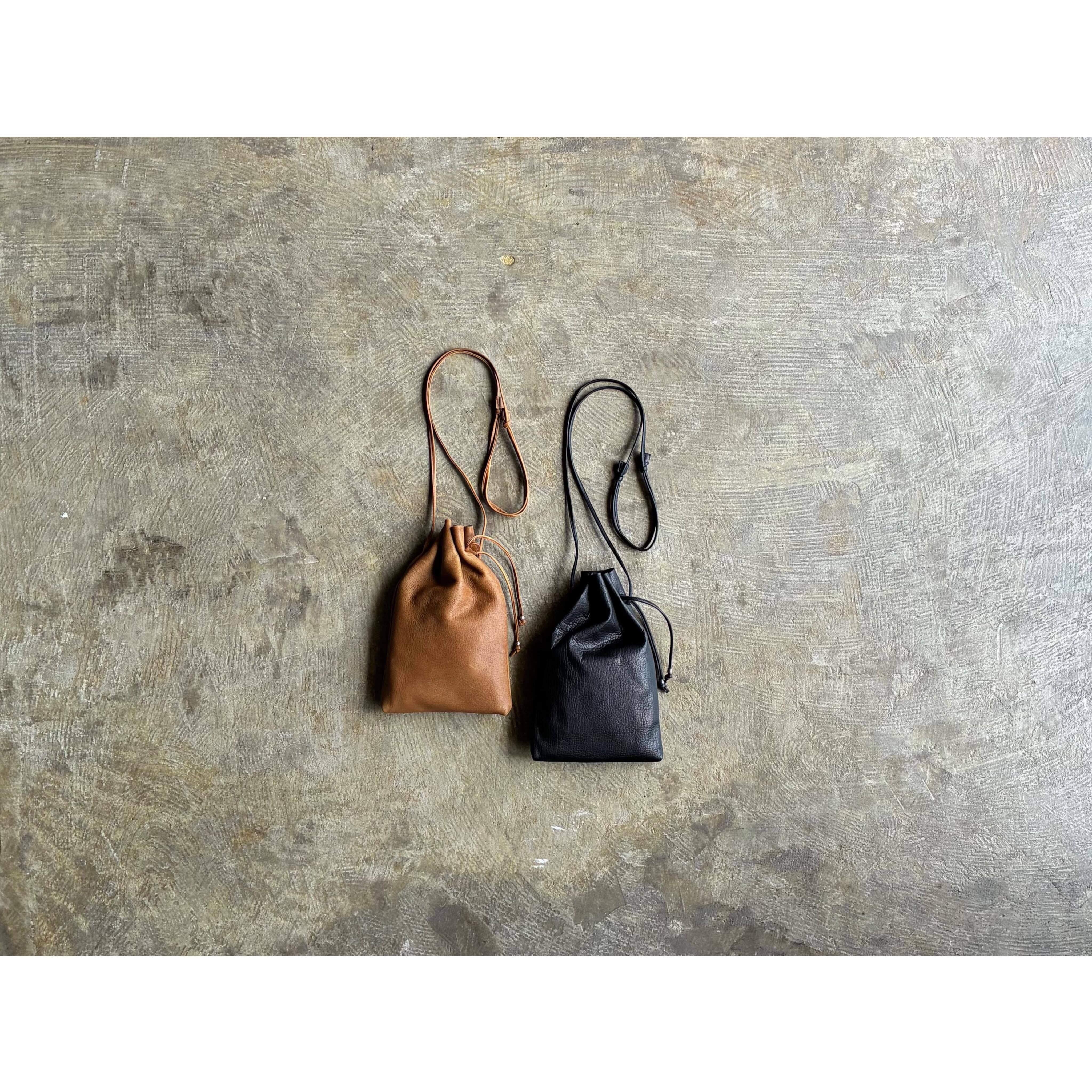 SLOW(スロウ)『DEER』2Way Draw String Shoulder Bag | 美品✨ マーク 