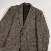 80s MEN'S BIGI メンズビギ 2B ツイード テーラードジャケット 2/メンズ ビンテージ