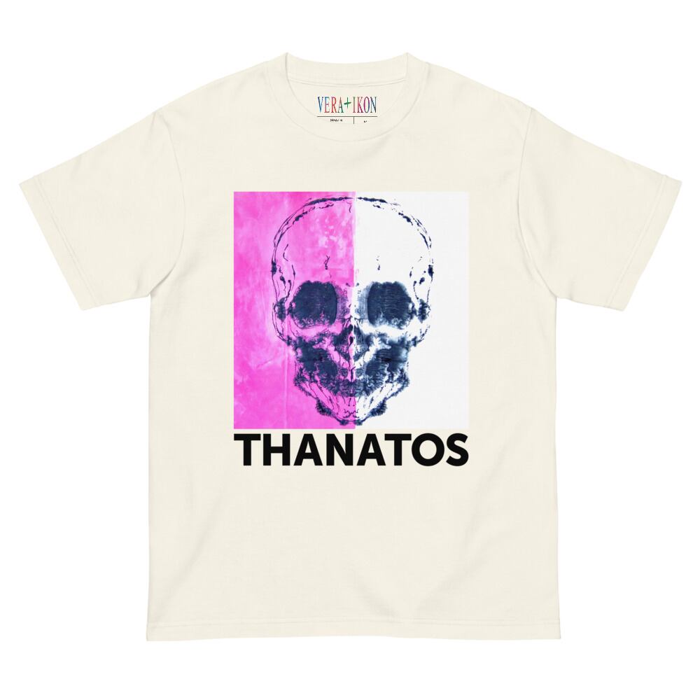 THANATOS(スカルTシャツ) アイボリー
