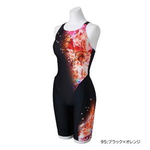 ミズノアクアフィットネス用【TERAKAWA AYA COLLECTION】オールインワン水着[レディース]N2JGC808