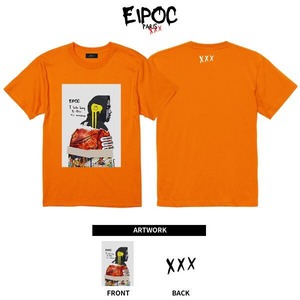 EIPOC PARIS 「"KW Poster" S/S T-Shirts Black/White/Green/Orange」