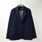 CURLY&Co./KNIT DENIM TAILORED JACKET -INDIGO-