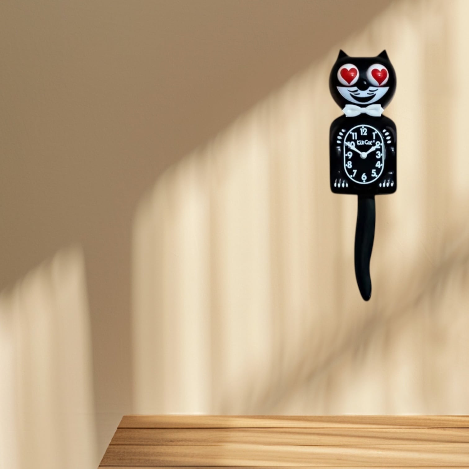 KIT-CAT キットキャットクロック 【限定】クラシックハートアイ