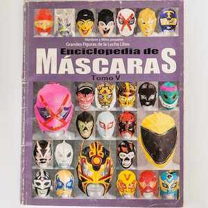 Enciclopedia de MASCARAS TomoV（マスク辞典5） 雑誌／ルチャリブレ／マスク／中古