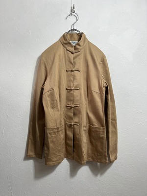 【ladies】China jacket blouson beige