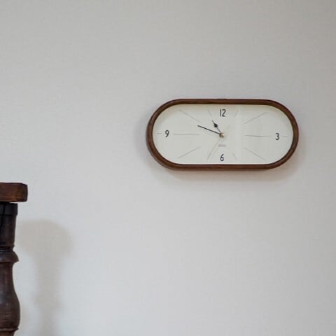 時計】Curva クルヴァ/ブラウン | ジーフラットインテリアショップ