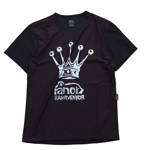 ranor(ラナー) SR-graphic T-SHIRT BK