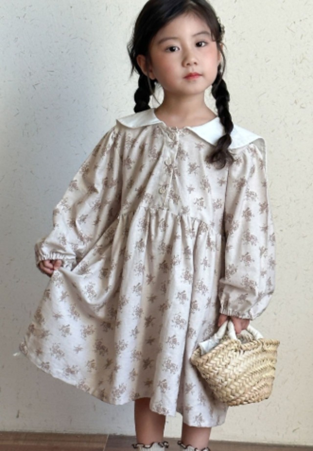 2025春新品　 韓国風 子供服　キッズ　可愛い   ワンピース　80-150CM