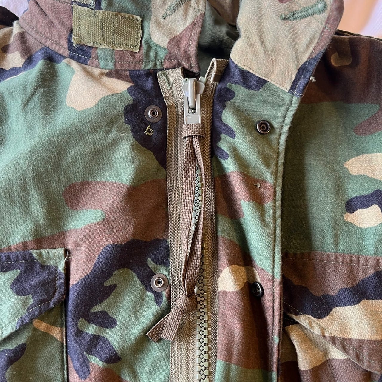 80's M-65 Woodland Camo Field Jacket | BLUE VALENTINE