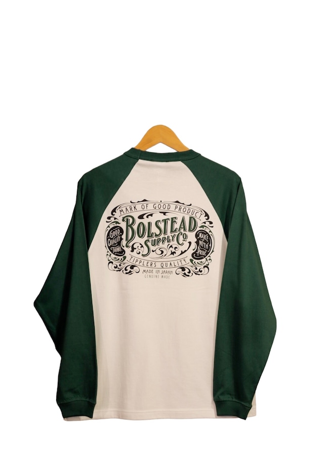 BOLSTEAD / RAGLAN SLEEVE(GREEN)