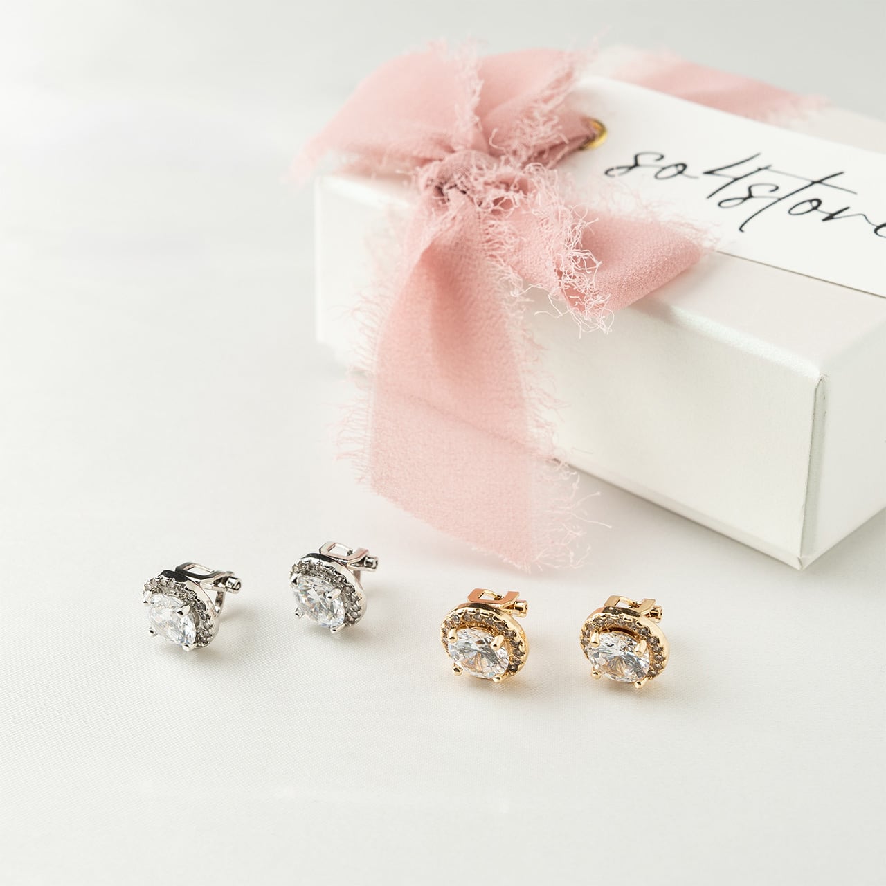 Crystal Crown Earrings【クリスタル クラウン イヤリング】