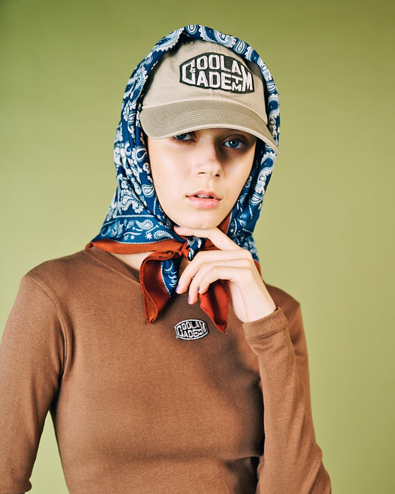 CL TMロゴCAP (BROWN) CQ-49501