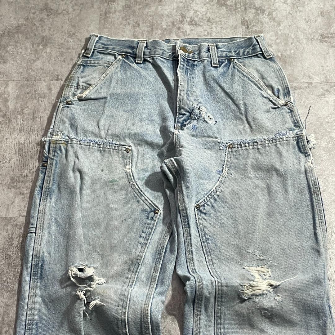 00s デニム ダブルニー Carhartt B73 DST 31×34 | ib2