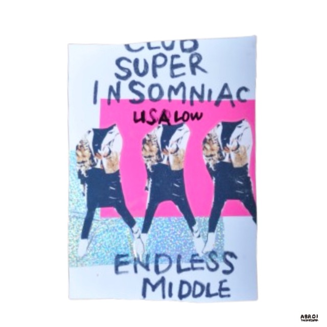 【 送料無料 】 作品「 INSOMNIAC - CHIHI LOW （チヒロウ）」PRESENTED BY CLUB SUPER INSOMNIAC LISALOW. ENDLESS MIDDLE オリジナルアート 一点もの 原画・現代アート - ファン必見 アーティスト チヒロウの息づかいメッセージを感じる 彼女本人と愛猫しゃもじ 撮りおろし写真使用 作品 生産地 日本 作者 CHIHI LOW 2026年8月制作 鬼束ちひろ オリジナル コレクション インテリア おすすめ アブロイ ABROI