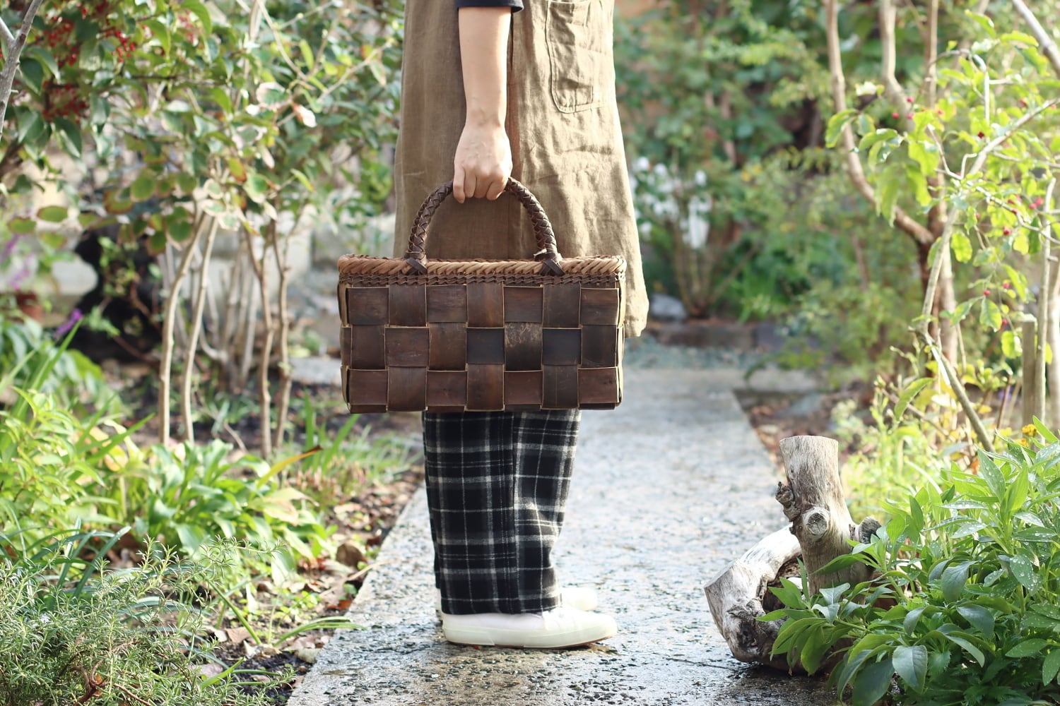 沢胡桃のかごバッグ(38×13)岩手県 | heritage 沢胡桃のかごバッグ(38×13)岩手県 | heritage