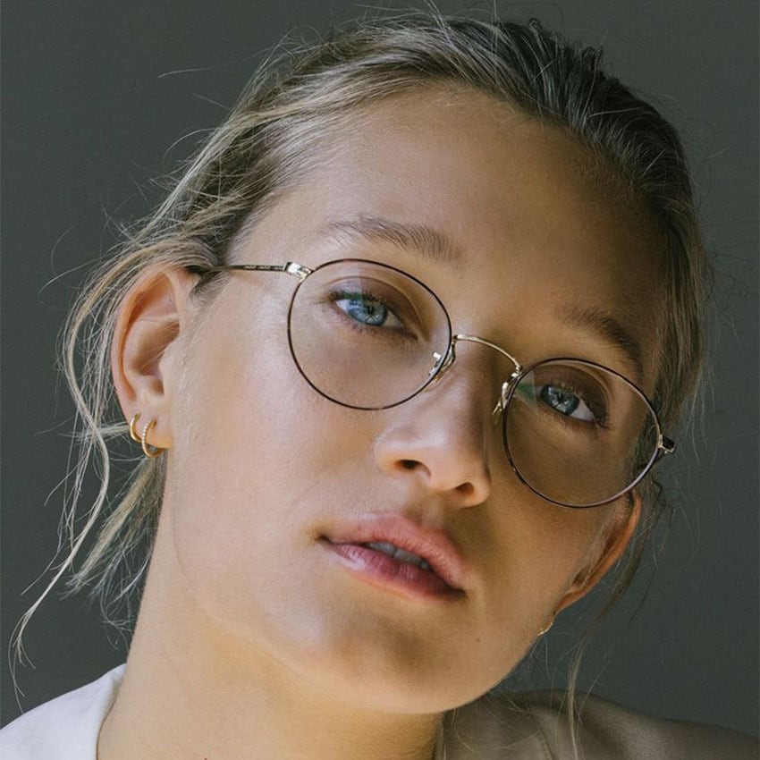 OLIVER PEOPLES / COLERIDGE - OV1186 - / 5295 SoftGold / Amber DTBK
