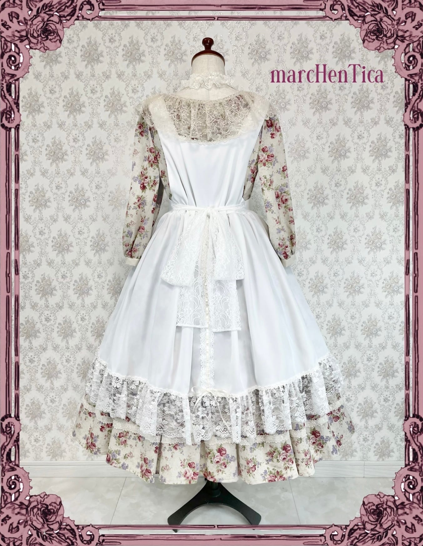 ローズガレットワンピース | HirokoTokumine