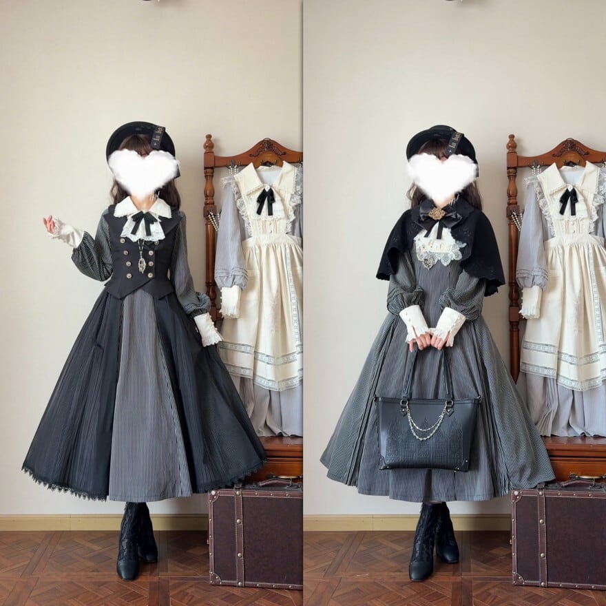 庭園文学を纏う英国調ヴィクトリアンメイド｜クラシカルロリィタ