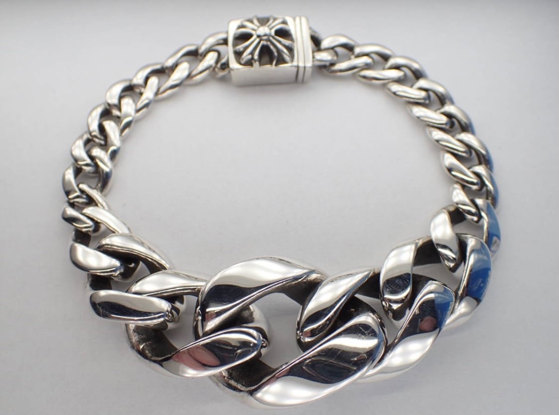 CHROME HEARTS クロムハーツ TAPERED CLASSIC LINK ブレスレット