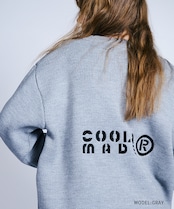 COOLA MADE®エンブロイダリーCATニットTOPS (GRAY) CQ-47117