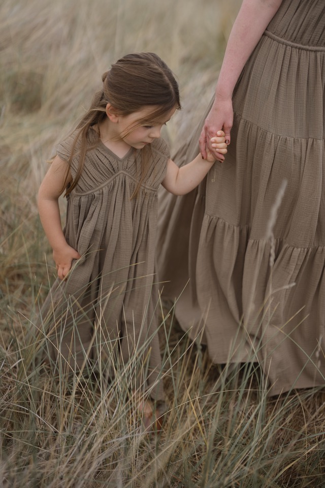 《即納》son and daughter / Nanette Dress 5-6Y