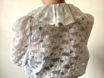 Ruffle Collar Lace Blouse