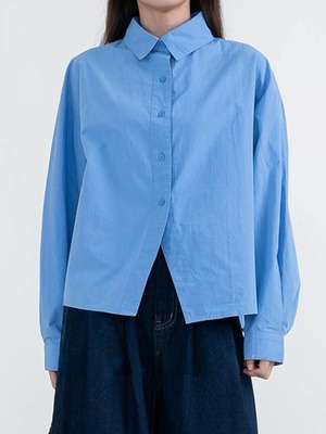 Hem round shirt（ヘムラウンドシャツ）c-566