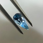 タトゥーアクアマリン④ 7.0x3.5mm, 0.34ct ブラジル産