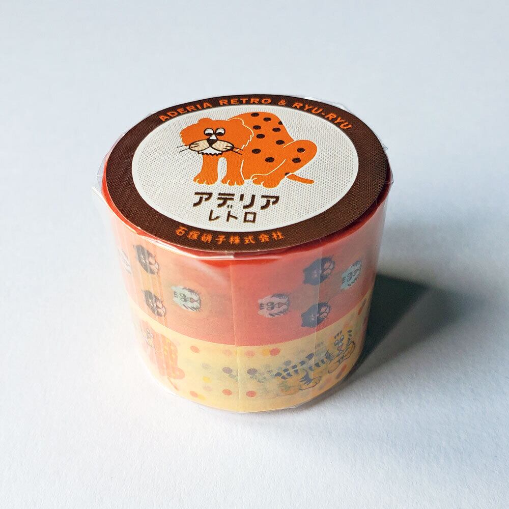 CHECK＆STRIPE ヨハク マスキングテープ 12コセット YC-012