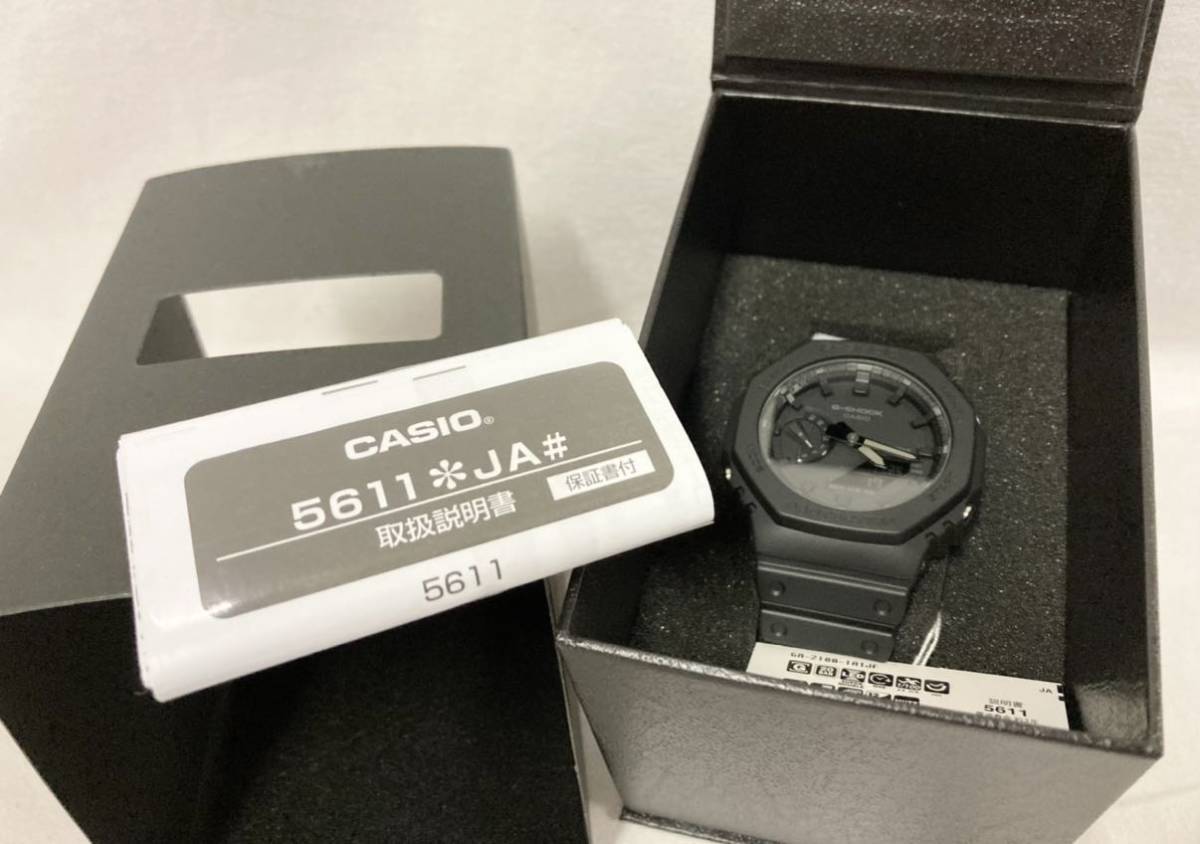 新品未使用 CASIO G-SHOCK GA-2100-1A1JF 3本セット