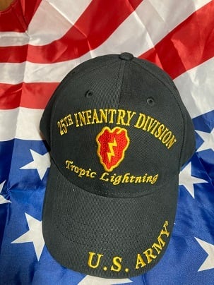 ミリタリー 帽子 アメリカ陸軍 第25師団 キャップ CP00101