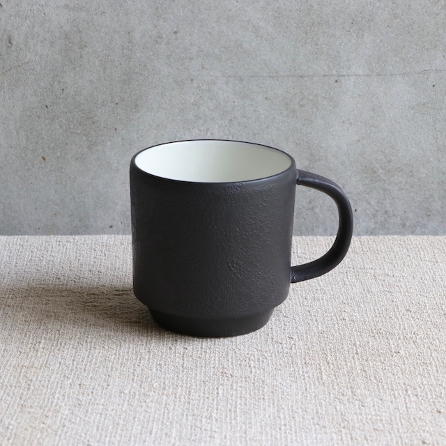 黒泡 マグカップ  Black foam  mug