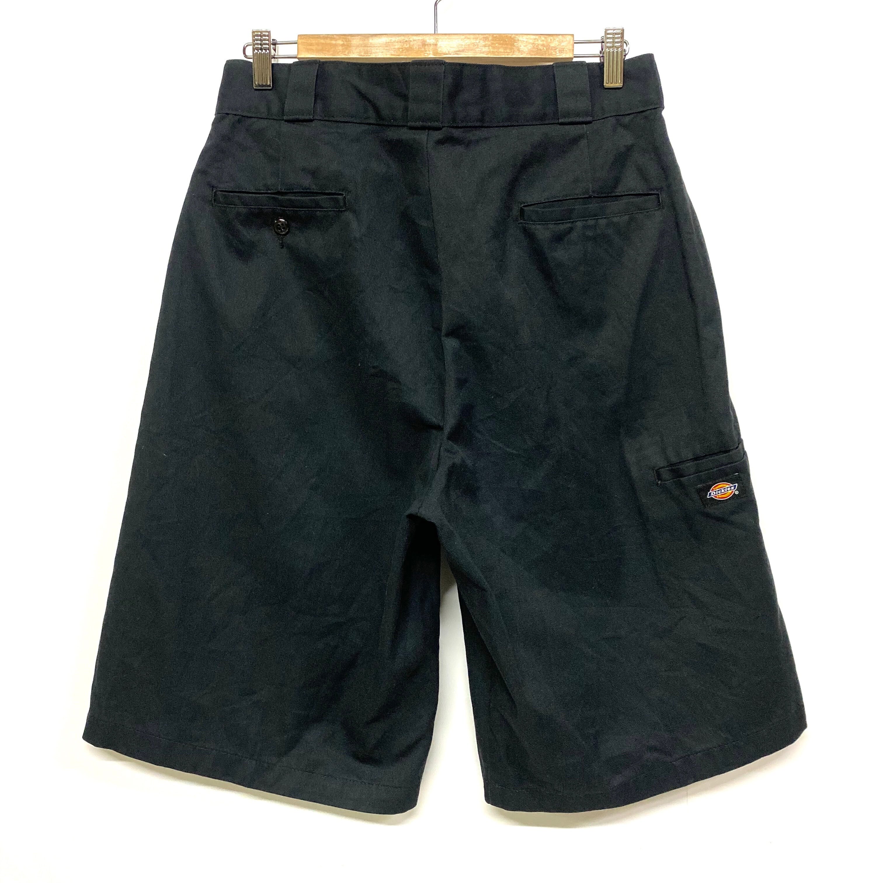K*T様 90s Dickies バギー ワイド ショーツ ブラック W33 90s- Dickies Loose Fit バギーワイド ショーツ 34 黒 【公式通販】