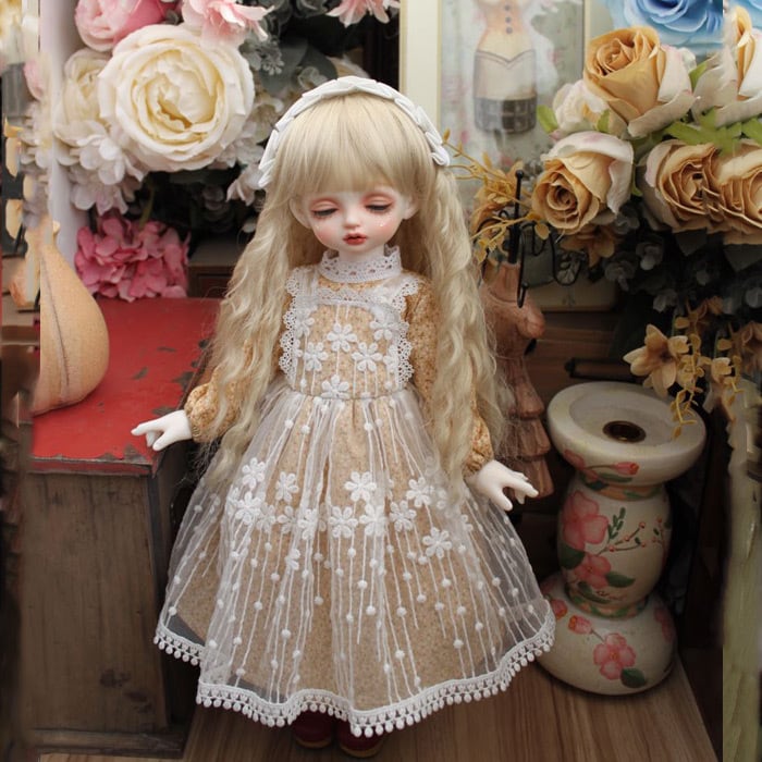 Bjdドール用 お洋服 ロリィタ 花柄 女の子用 Blythe 幼sd Dsd Sdサイズサイズ Xmya Btgarden
