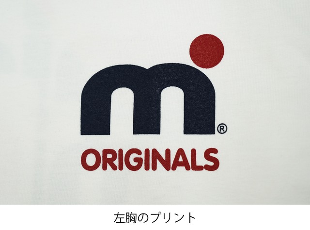 ミストラル オリジナルス【コットン長袖Tシャツ - ノスタルジック -】WHITE