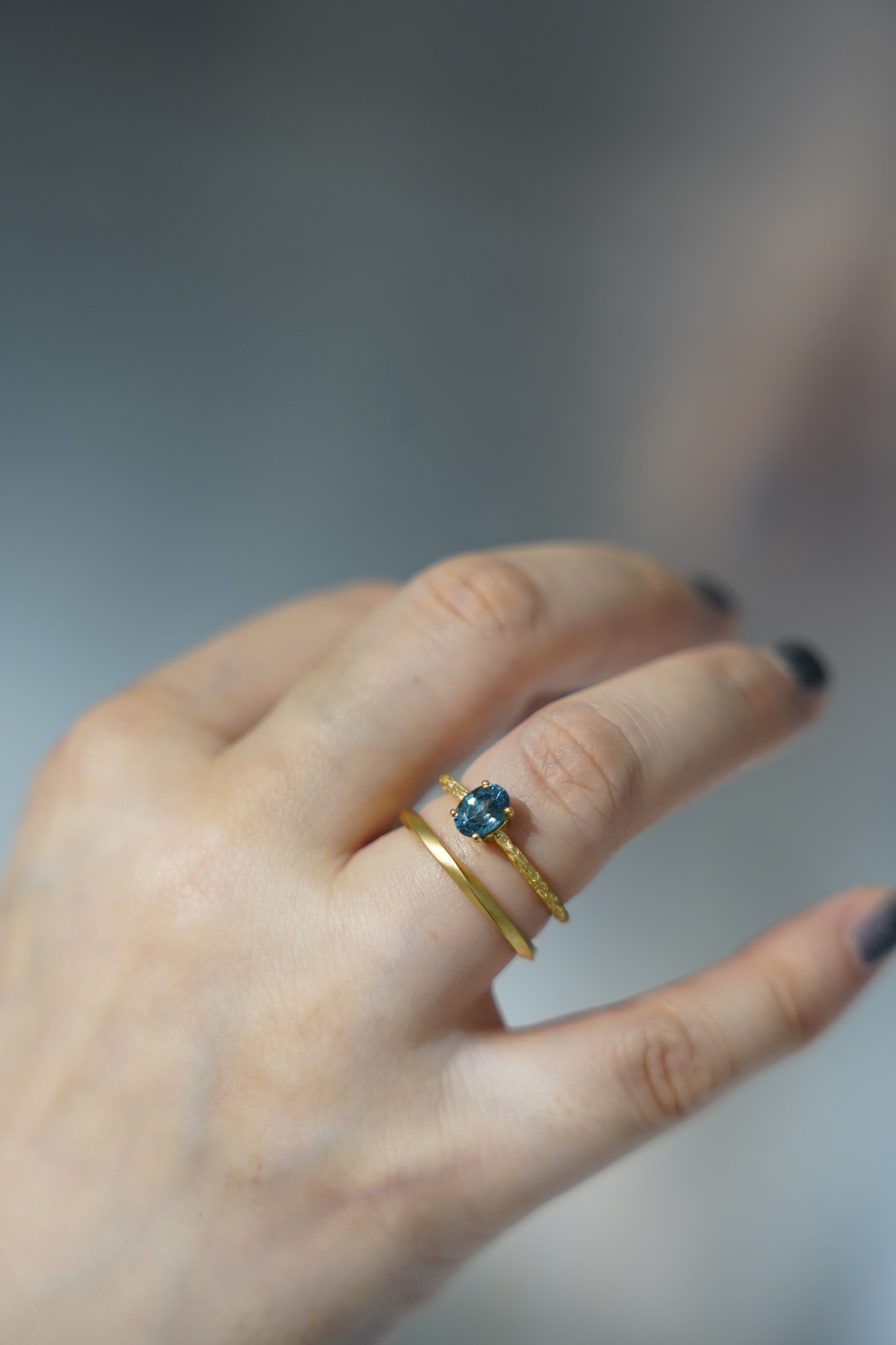 K18）Wave Ring | Thalatta