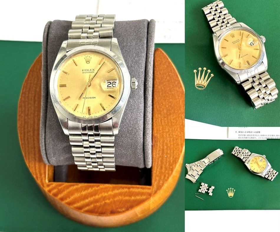 ROLEX OYSTER PRECISION ロレックス オイスター デイト シャンパン