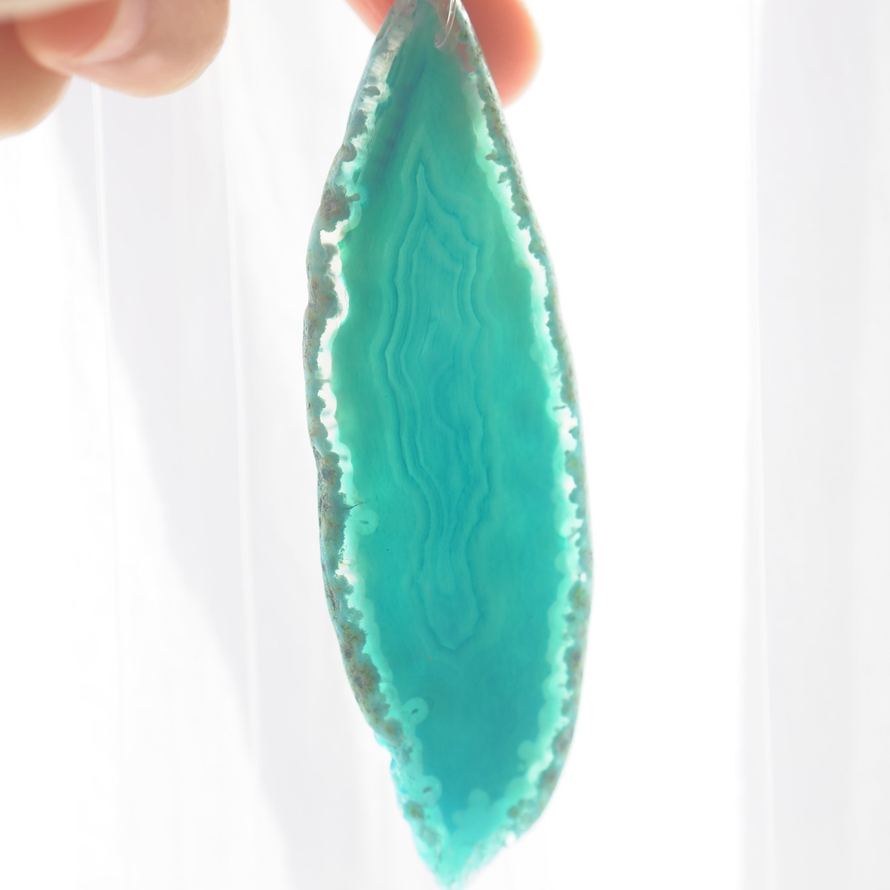 Clear Drops 07 - アゲートヒーリングチャイム / Agate Sun Catcher Wind Chime 462