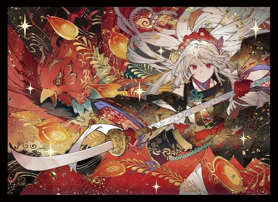 ★新作スリーブ 80枚入り【匈歌ハトリ先生/神を放つ】