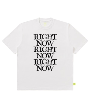 LOOSE JOINTS/LS24JS001TG TOMOO GOKITA 'RIGHT NOW' S/S TEE