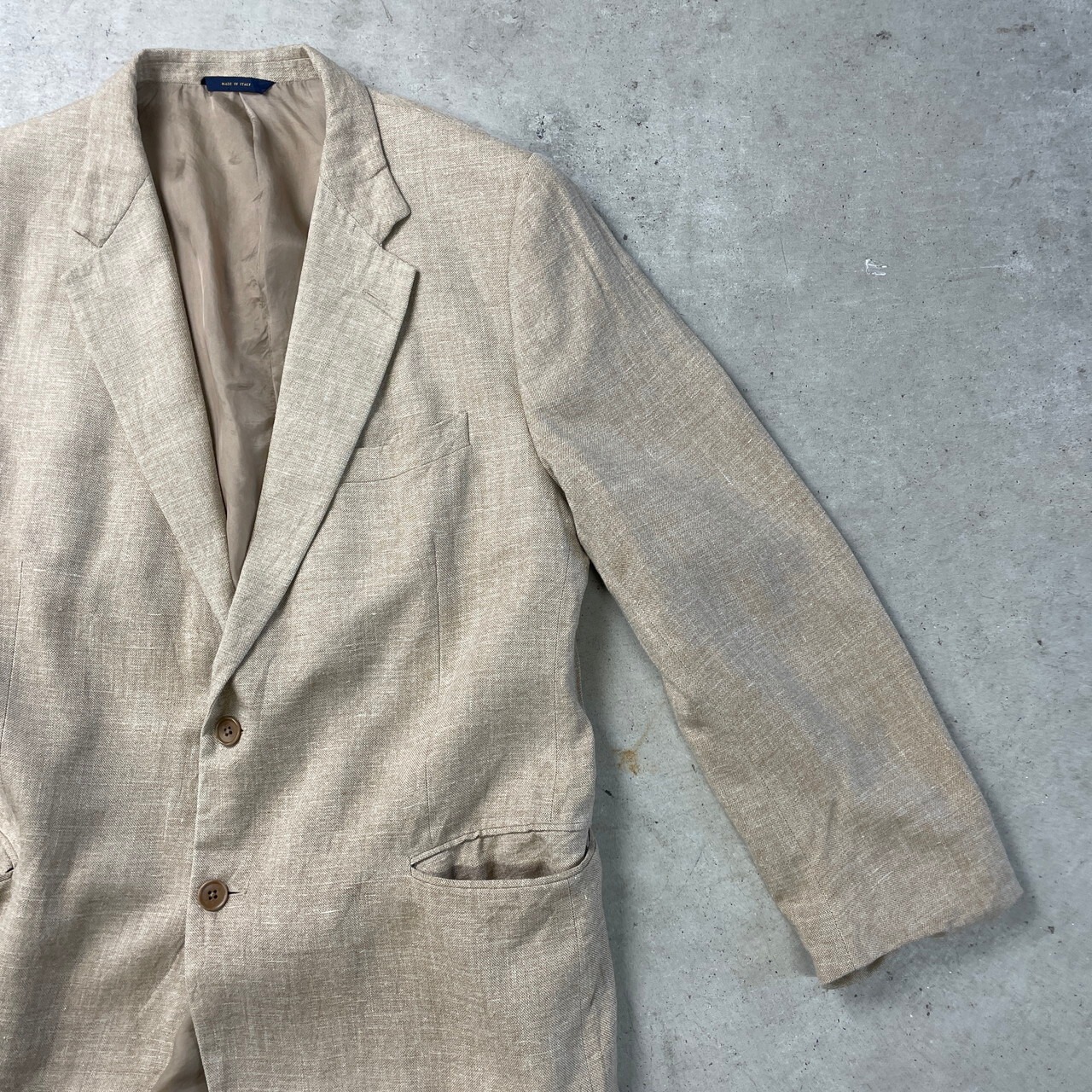 00年代 イタリア製 BROOKS BROTHERS ブルックスブラザーズ テーラード 