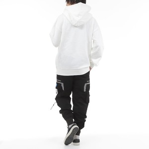 送料無料 【HIPANDA ハイパンダ】メンズ フーディー スウェット【日本限定】MEN'S KABUKI BIG SIZE HOODIE SWEAT SHIRT / WHITE