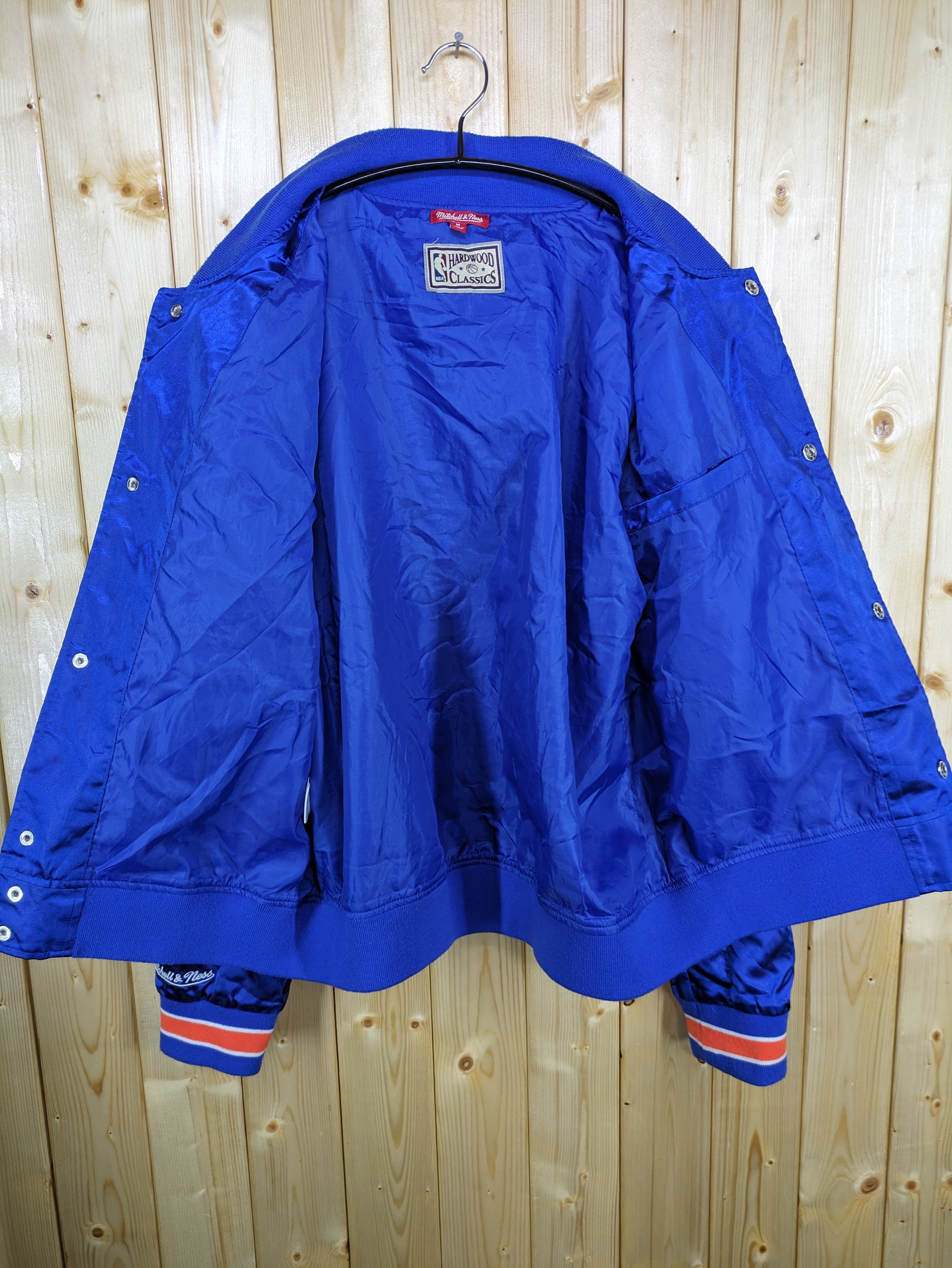 Mitchell & Ness NBA KNICKS ニューヨーク・ニックス スタジャン Mitchell & Ness NBA KNICKS ニューヨーク・ニックス スタジャン