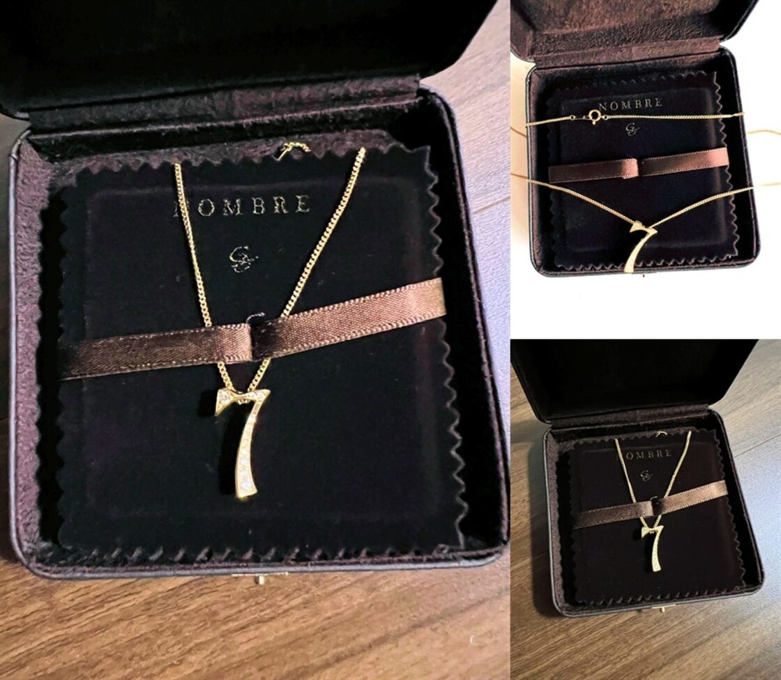 NOMBRE Ｌサイズ チェーンセット ノンブルK18WGゆきざき ノンブル 数字ジュエリーの通販 - ブランドジュエリー