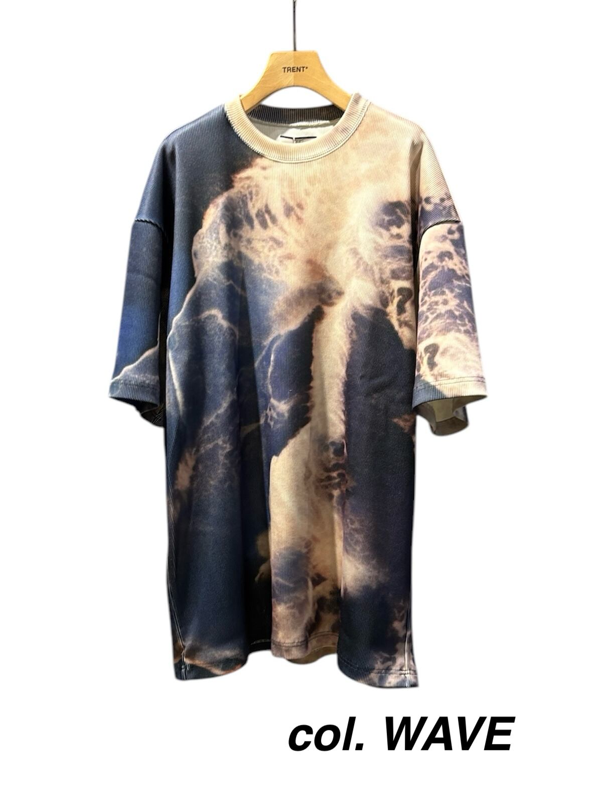 25SS】NONTOKYO ノントーキョー / PRINT RIB BIG T-SHIRT / プリント