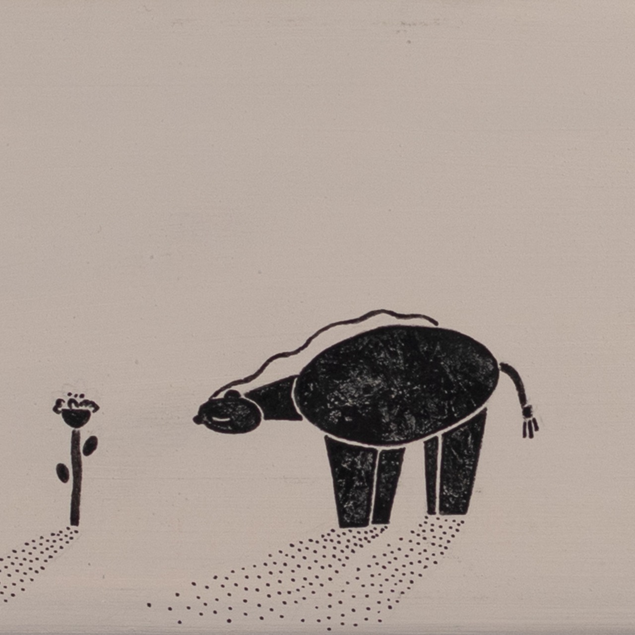 < ナカオハルカ > 原画「遠くまで来た」