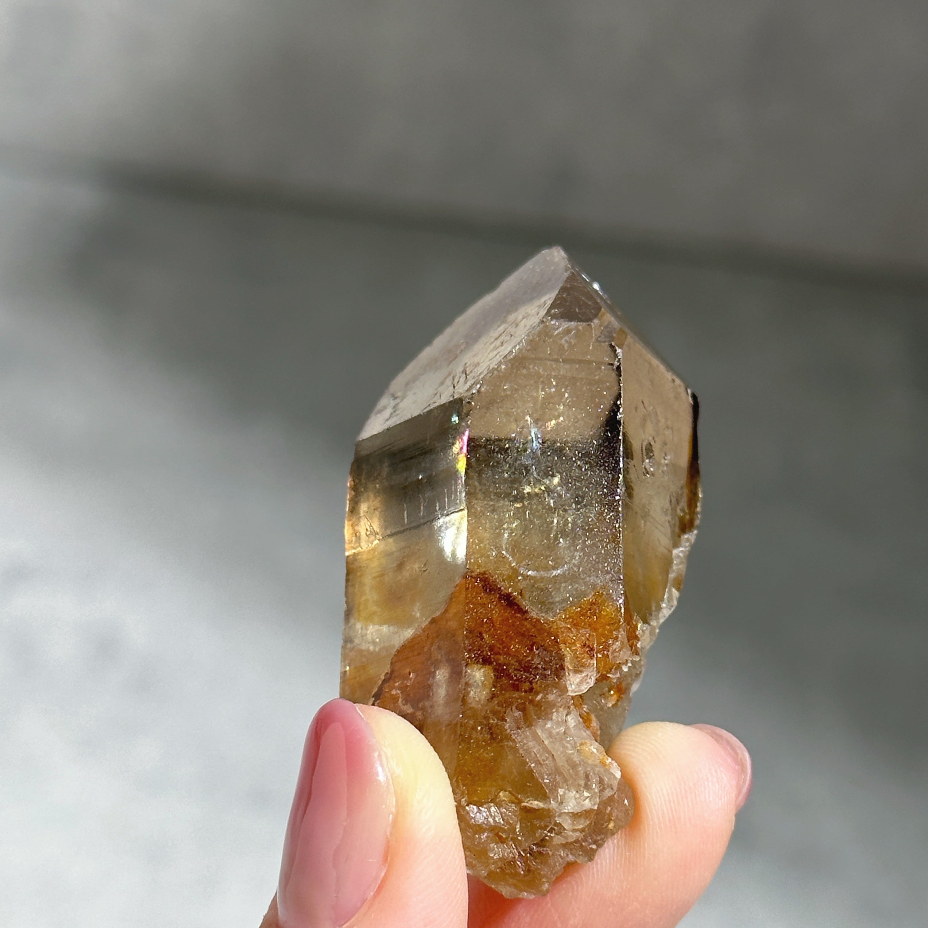 シトリン（黄水晶） 原石01◇ Citrine ◇ 天然石・鉱物